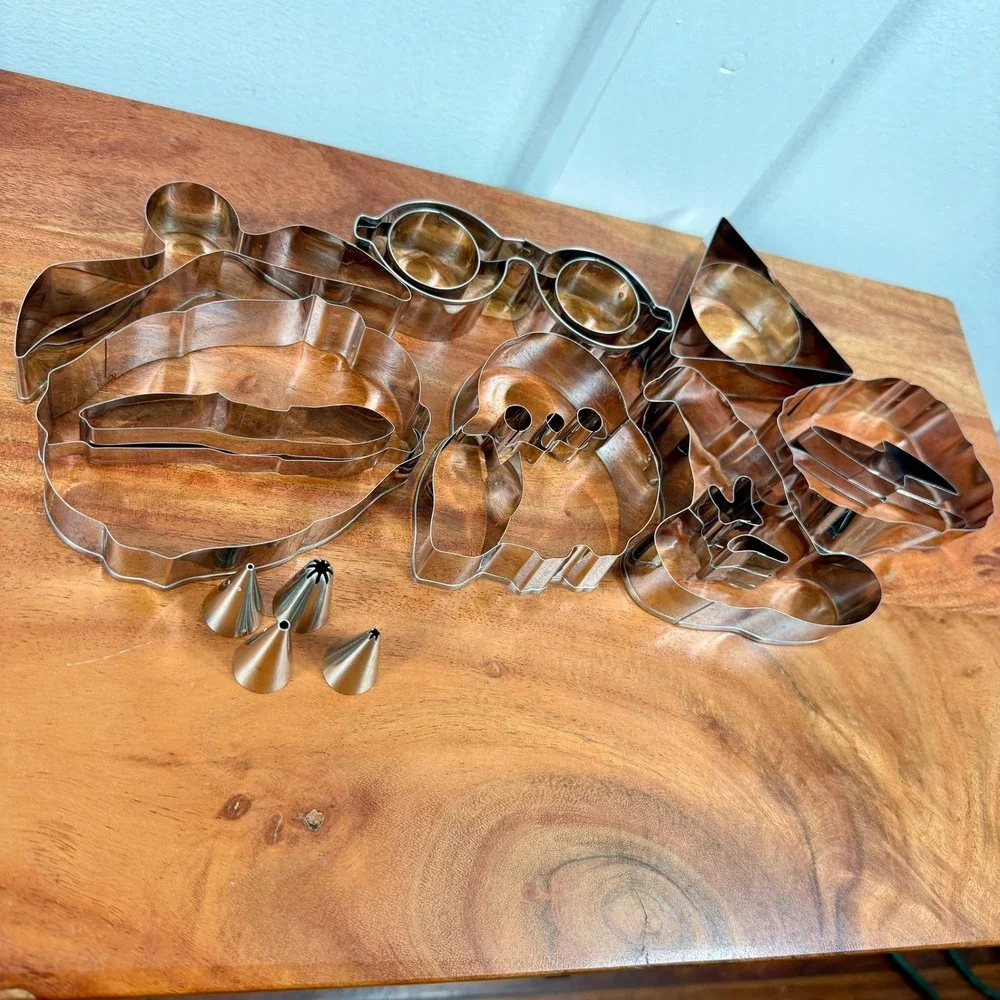 Harry Potter‎ Themed Cookie Cutter Set With Piping Tips